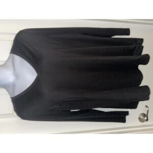 Lane Bryant Black Fit and Flare Long Sleeve Sz 18/20